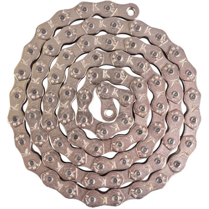 Цепь TECH TEAM Taya 1 скорость, красная, сталь 1/50 TB-410 80L RED NN009947