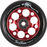 Колесо TECH TEAM для самоката X-Treme 100*24мм Drilled, red NN002973