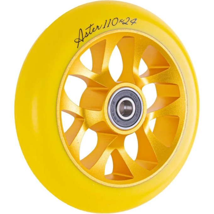 Колесо TECH TEAM для самоката X-Treme 110*24мм, Aster, yellow NN010292